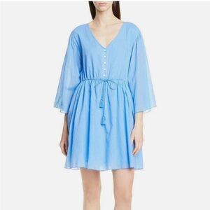 ATM light blue cotton dress